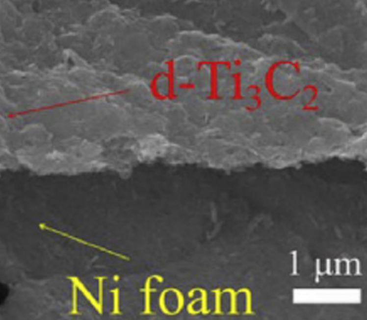 泡沫鎳負(fù)載單層Ti3C2-Mxene